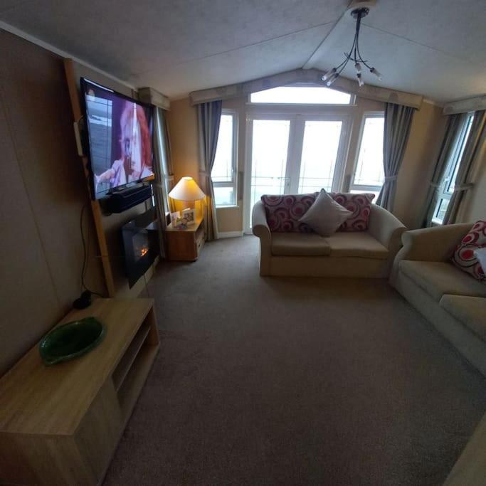 Villa Seaview Retreat Newbiggan By The Sea Woodhorn Exterior foto